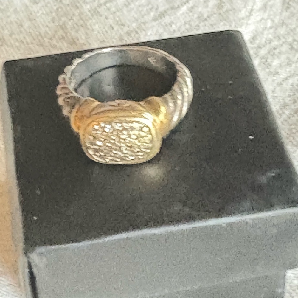 David Yurman Diamond Cluster ring